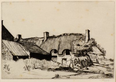 Farma v Bretani od William Strang