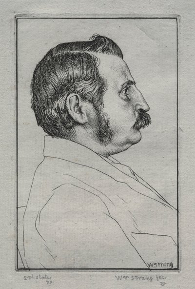 Henry Austin Dobson, č. 2, 1894. od William Strang