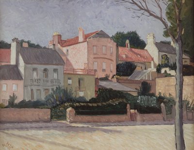Domy v Hampstead, 1914 od William Strang