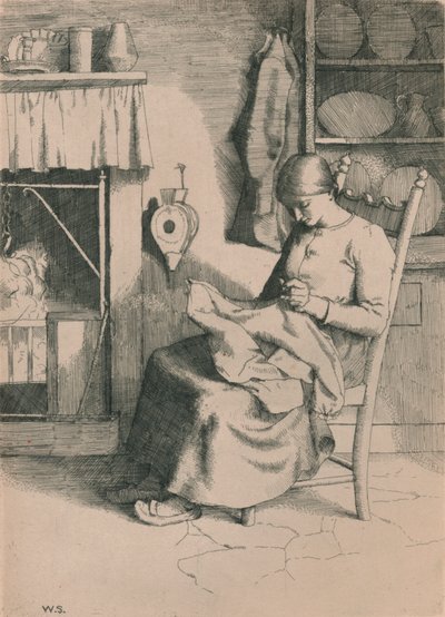 Mercy at Her Work, c1916 od William Strang