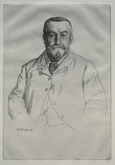 Portrét H. Cocka od William Strang