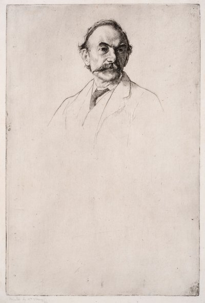 Portrét Thomase Hardyho č.1 od William Strang