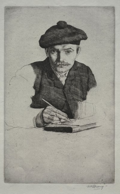 Autoportrét, 1885. od William Strang