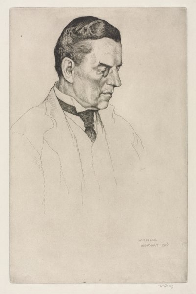 Správný ctihodný Joseph Austen Chamberlain od William Strang