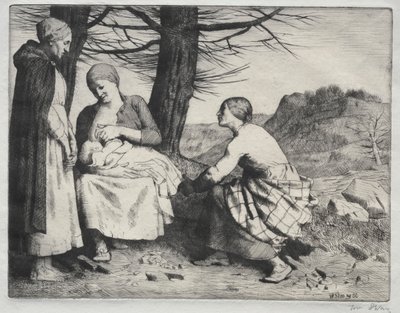 Žena a dítě od William Strang