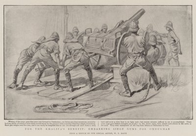 Pro Khalifův prospěch nalodění Siege Guns pro Omdurman od William T. Maud