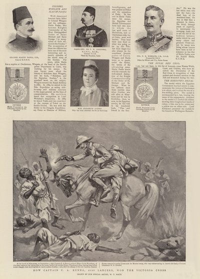 Jak kapitán P. A. Kenna z 21. pluku kopiníků získal Viktoriin kříž od William T. Maud