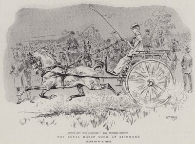 Royal Horse Show v Richmondu od William T. Maud