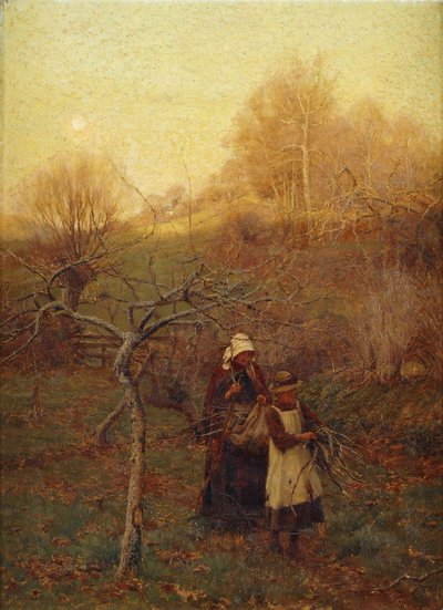 Když zapadá večerní slunce od William Teulon Blandford Fletcher