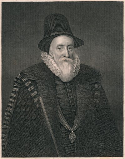Thomas Sackville, hrabě z Dorsetu, c1600, počátek poloviny 19. století. od William Thomas Fry