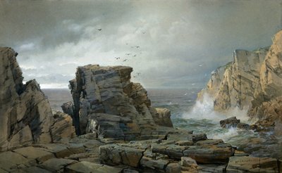 Skalnaté pobřeží, 1877. od William Trost Richards