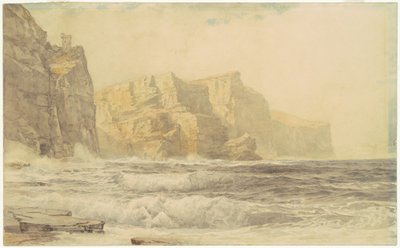 Hrad Baldart, Kilkee, hrabství Clare, Irsko od William Trost Richards