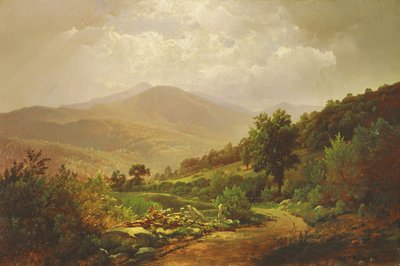 Bouquet Valley v Adirondacks od William Trost Richards