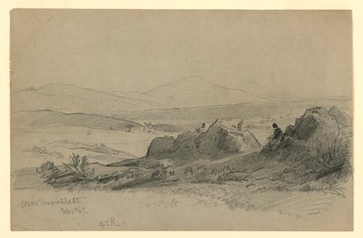 Krajina, Darmstadt, Německo od William Trost Richards