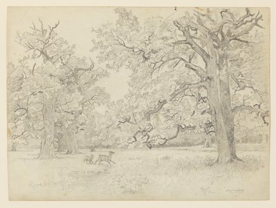 Krajina, Darmstadt, Německo od William Trost Richards