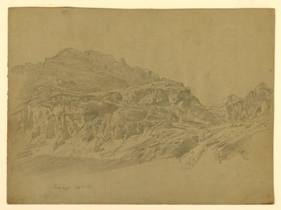 Krajina, Meiringen, Švýcarsko od William Trost Richards