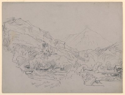 Krajina, Meiringen, Švýcarsko od William Trost Richards