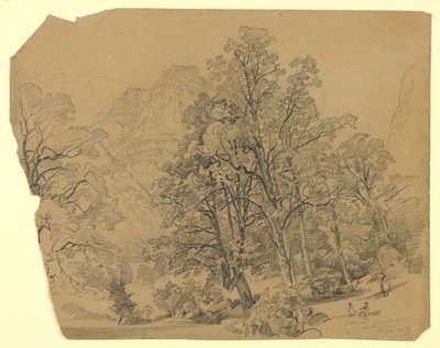 Krajina, Silberhorn, Lauterbrunnen, Švýcarsko od William Trost Richards