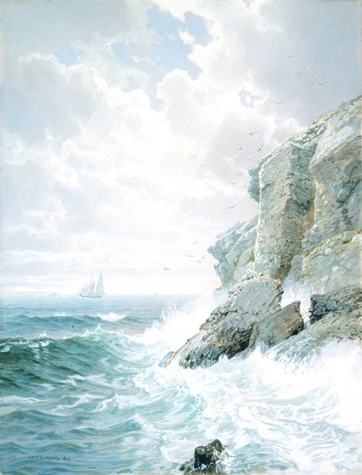 Očistcový útes od William Trost Richards