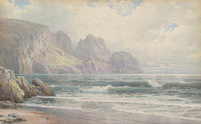 Skalnaté pobřeží od William Trost Richards