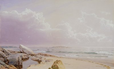 Mořské pobřeží od William Trost Richards