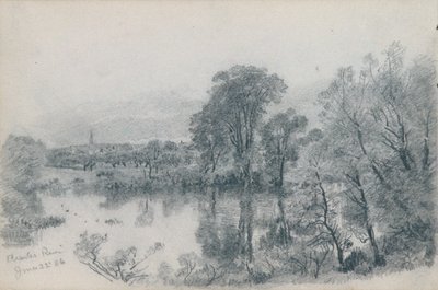 Skicář krajinářských a námořních námětů z Nové Anglie a Pensylvánie od William Trost Richards