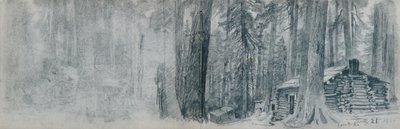 Skicář krajinářských námětů severozápadního Pacifiku od William Trost Richards