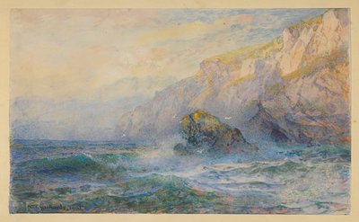 Studium po "Na Icart Point, Guernsey" od William Trost Richards