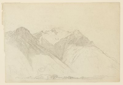 Studium krajiny od William Trost Richards