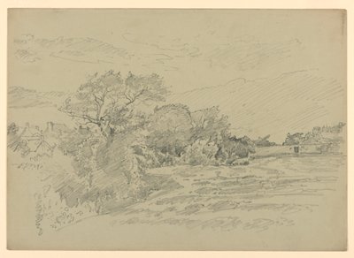 Studium krajiny od William Trost Richards
