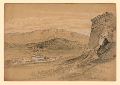 Studium krajiny od William Trost Richards