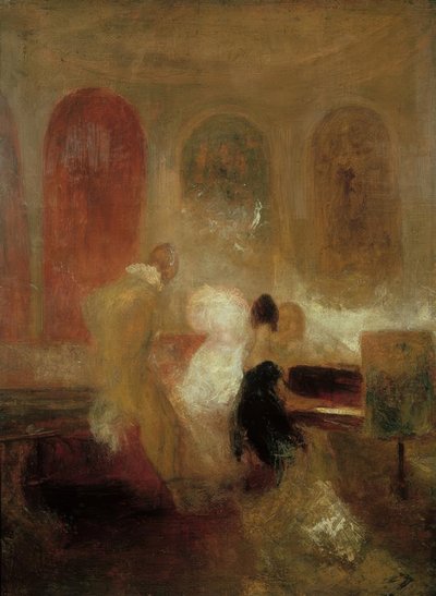 Hudební večírek, East Cowes Castle (Hudba na East Cowes Castle od Joseph Mallord William Turner