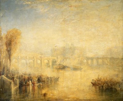Pohled na Pont Neuf v Paříži od Joseph Mallord William Turner