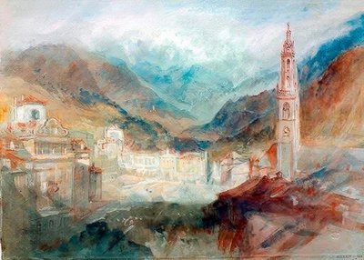 Bolzano a Dolomity od Joseph Mallord William Turner