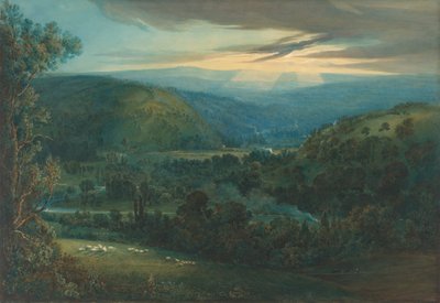 Úsvit v údolích Devonu, 1832. od Joseph Mallord William Turner