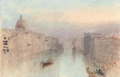 Canal Grande a San Simeone Piccolo od Joseph Mallord William Turner