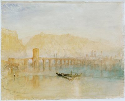 Moselský most v Koblenzi od Joseph Mallord William Turner