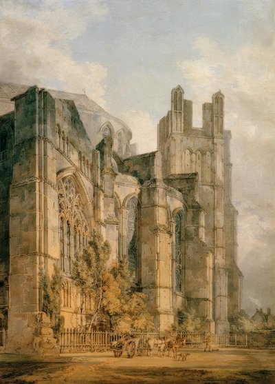 Kaple svatého Anselma v Canterburské katedrále a od Joseph Mallord William Turner