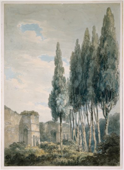 V zahradách Ludovisi, Řím od Joseph Mallord William Turner
