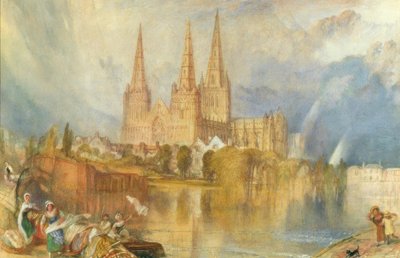 Lichfield, Staffordshire od Joseph Mallord William Turner