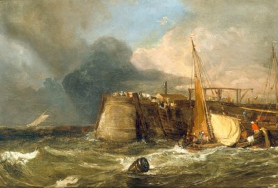 Staré molo Margate od Joseph Mallord William Turner