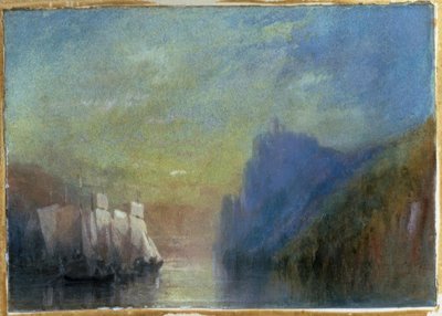 Na Rýně od Joseph Mallord William Turner