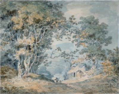 Rustikální na country Track v Hindhead, Surrey od Joseph Mallord William Turner