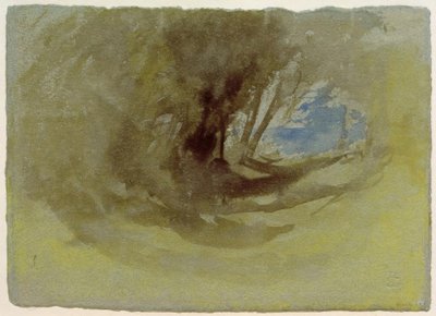 Scéna na Meuse nebo Moselle (?) od Joseph Mallord William Turner