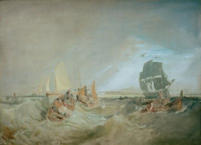 Přeprava u ústí Temže od Joseph Mallord William Turner