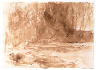 Studie na řece Washburn, Yorkshire od Joseph Mallord William Turner