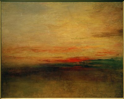Západ slunce(?) od Joseph Mallord William Turner