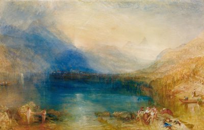 Jezero Zug: časné ráno od Joseph Mallord William Turner
