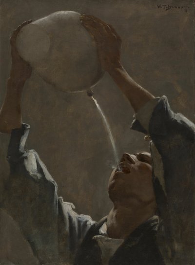 Studie na "Aragonský pašerák" od William Turner Dannat