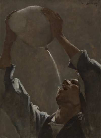 Studie pro "Aragonese Smuggler", 1881 od William Turner Dannat